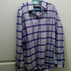 Long sleeve button down shirt